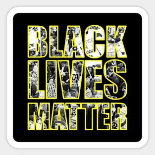 #BLACKLIVESMATTER PROTEST PICS Sticker